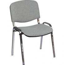  Konferenční židle Manutan Expert ISO Chrom, šedá