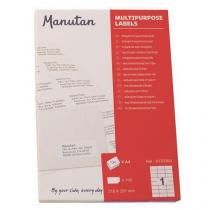  Samolepící etikety Manutan Expert A4