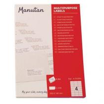  Samolepící etikety Manutan Expert, 14,8 x 10,5 cm