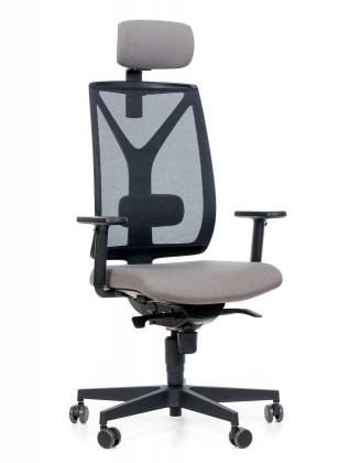 Kancelářské židle LD Seating Kancelářská židle Leaf 503-SY šedý